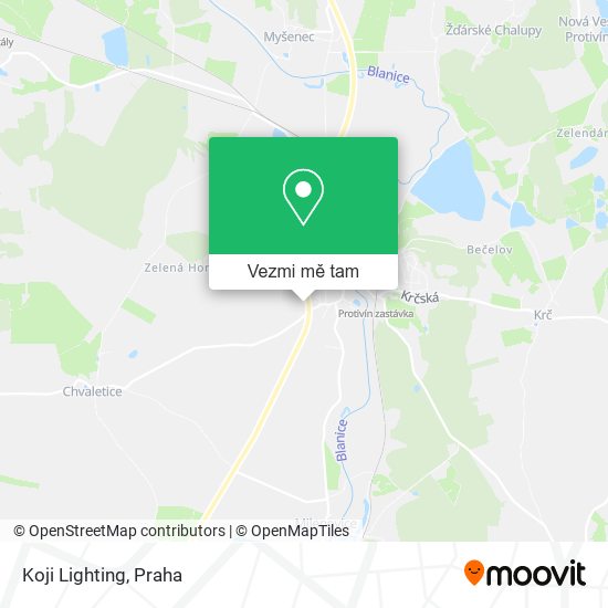 Koji Lighting mapa