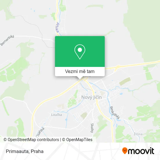 Primaauta mapa