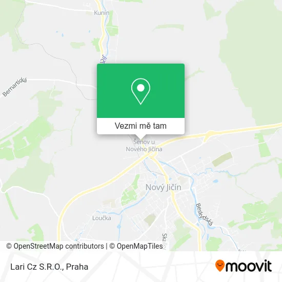 Lari Cz S.R.O. mapa