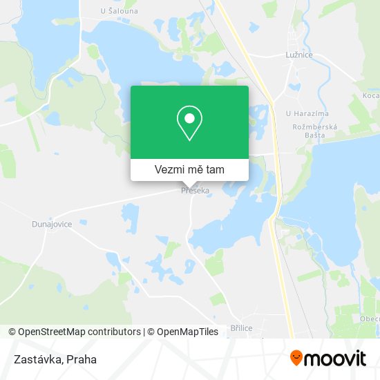 Zastávka mapa
