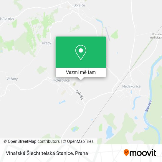 Vinařská Šlechtitelská Stanice mapa