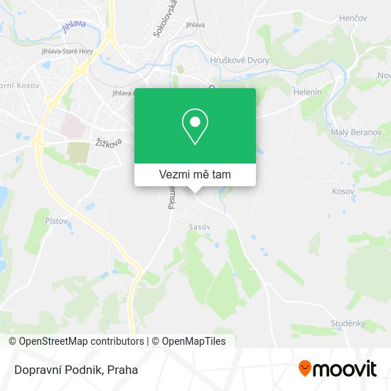 Dopravní Podnik mapa