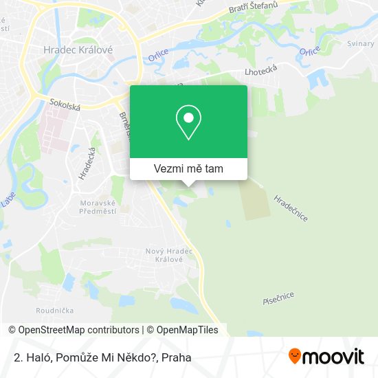 2. Haló, Pomůže Mi Někdo? mapa