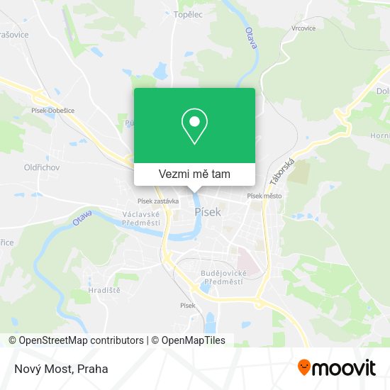 Nový Most mapa