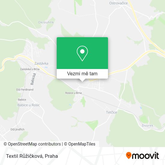 Textil Růžičková mapa