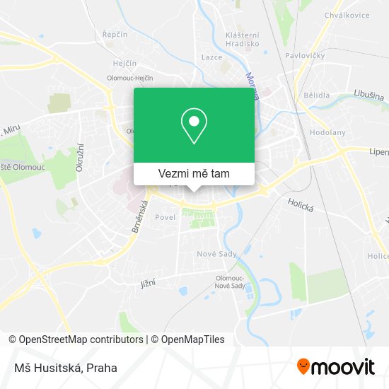 Mš Husitská mapa