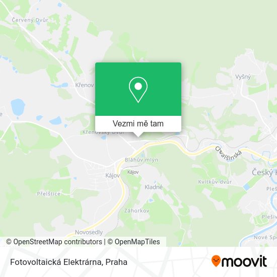 Fotovoltaická Elektrárna mapa