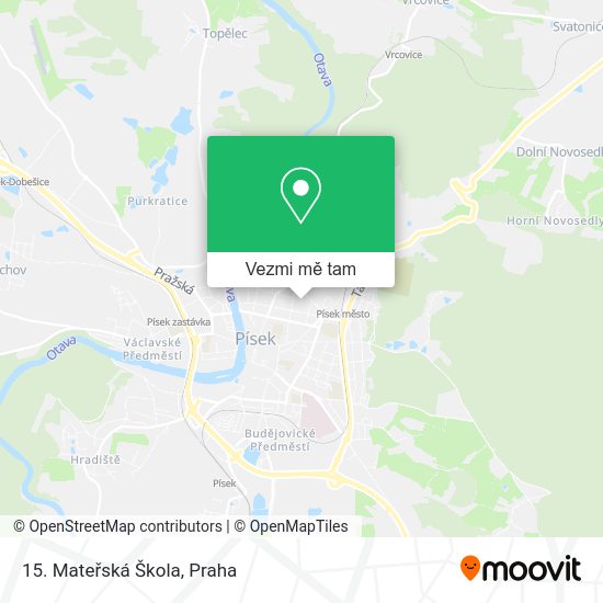 15. Mateřská Škola mapa