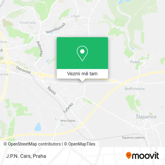 J.P.N. Cars mapa
