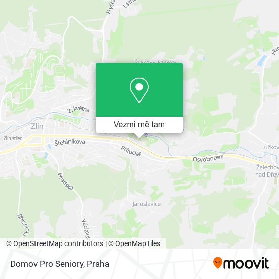 Domov Pro Seniory mapa