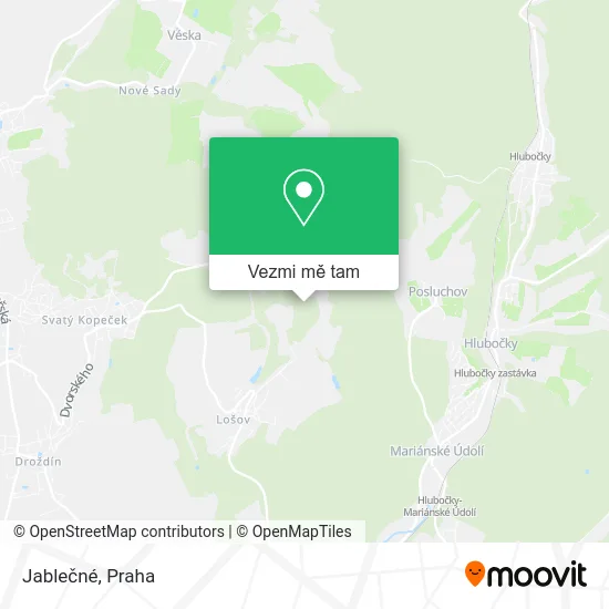 Jablečné mapa