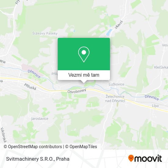 Svitmachinery S.R.O. mapa