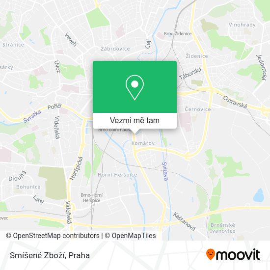 Smíšené Zboží mapa