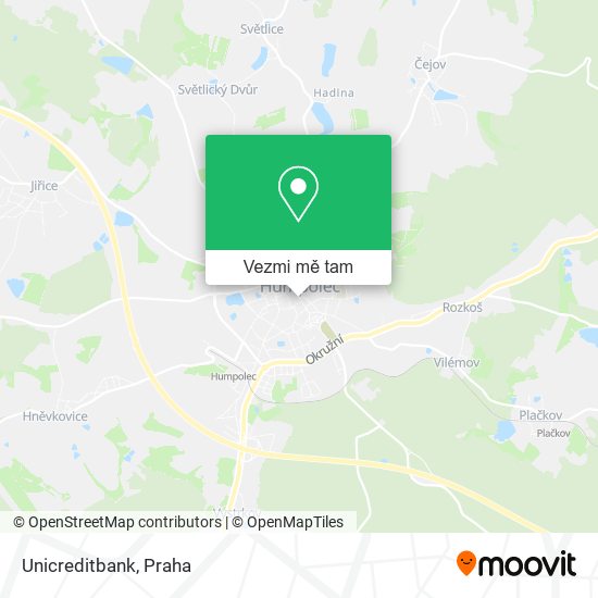 Unicreditbank mapa