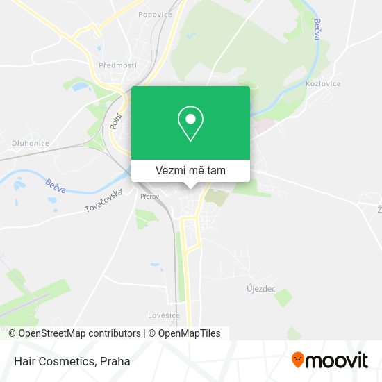 Hair Cosmetics mapa