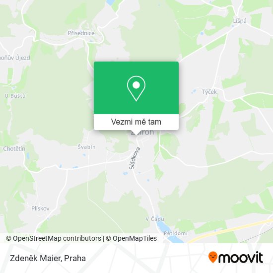 Zdeněk Maier mapa