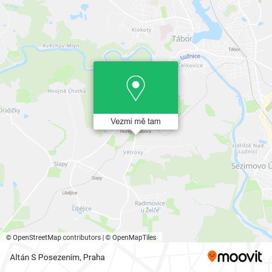 Altán S Posezením mapa