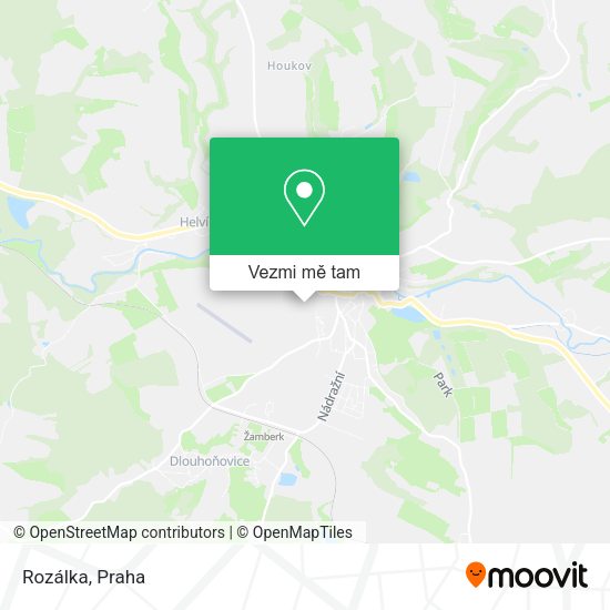 Rozálka mapa