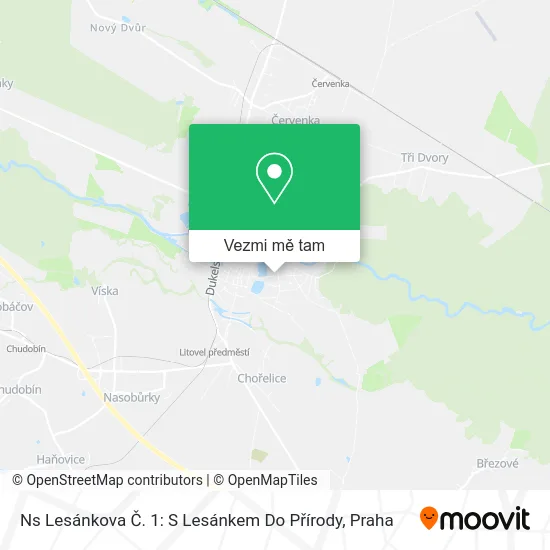 Ns Lesánkova Č. 1: S Lesánkem Do Přírody mapa