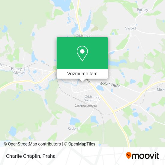Charlie Chaplin mapa