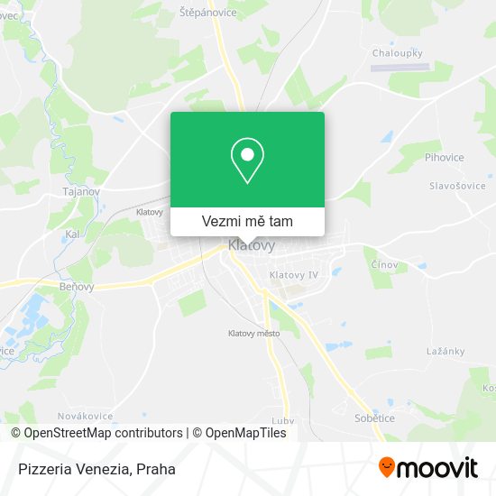 Pizzeria Venezia mapa
