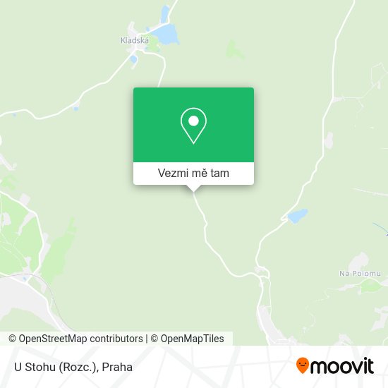 U Stohu (Rozc.) mapa