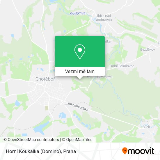 Horní Koukalka (Domino) mapa