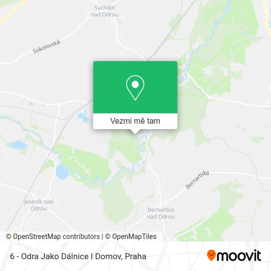 6 - Odra Jako Dálnice I Domov mapa
