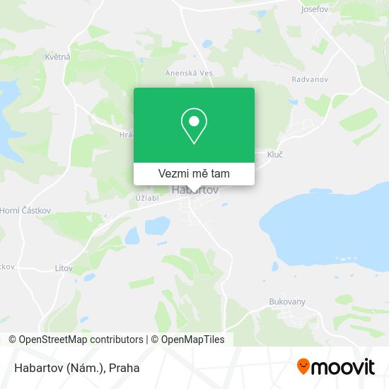 Habartov (Nám.) mapa