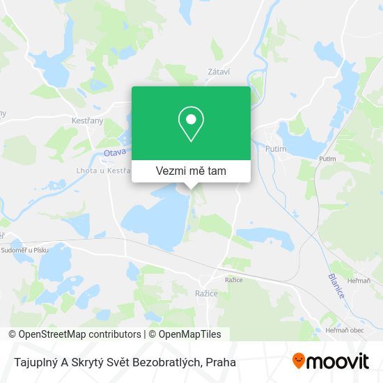 Tajuplný A Skrytý Svět Bezobratlých mapa