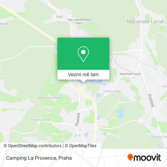 Camping La Provence mapa