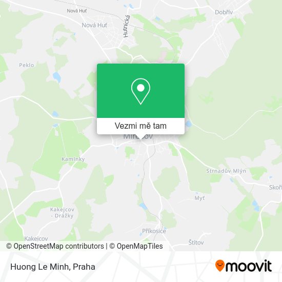 Huong Le Minh mapa