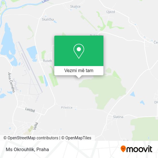 Ms Okrouhlik mapa