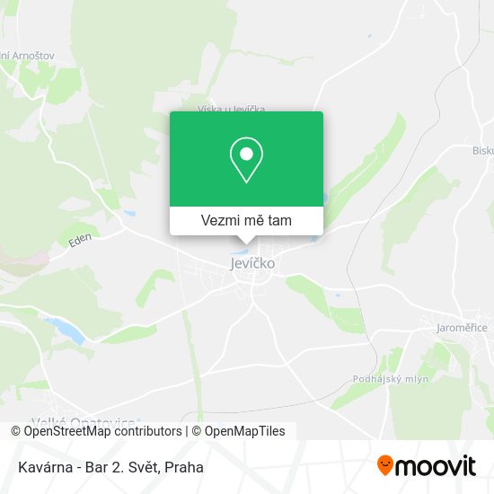 Kavárna - Bar 2. Svět mapa
