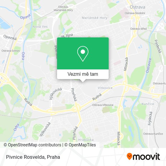 Pivnice Rosvelda mapa