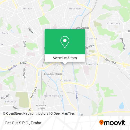 Cat Cut S.R.O. mapa