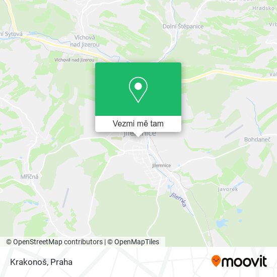 Krakonoš mapa