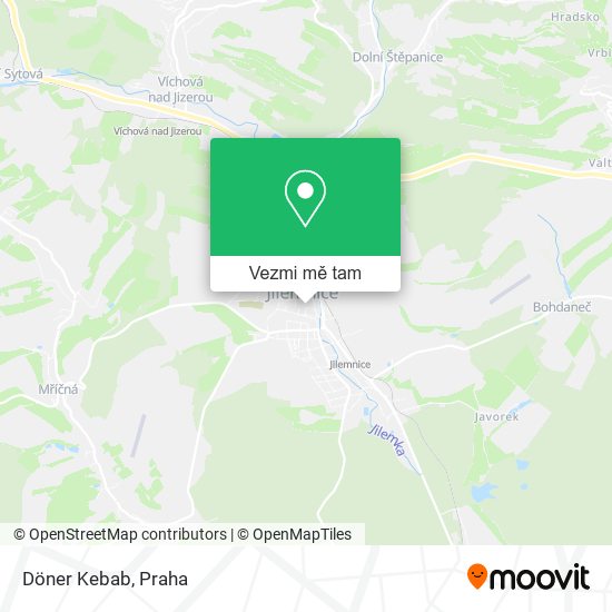 Döner Kebab mapa