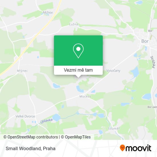 Small Woodland mapa