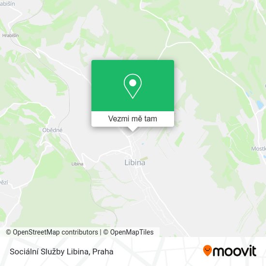 Sociální Služby Libina mapa