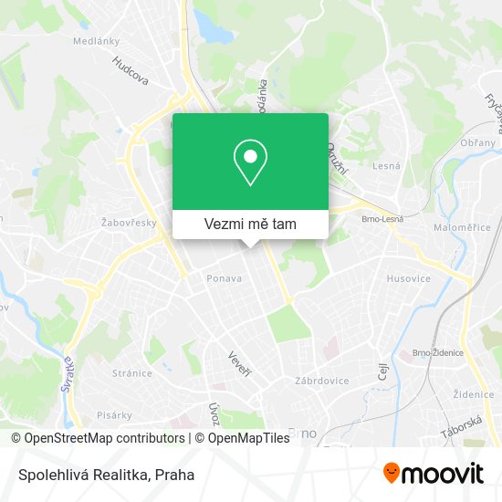 Spolehlivá Realitka mapa
