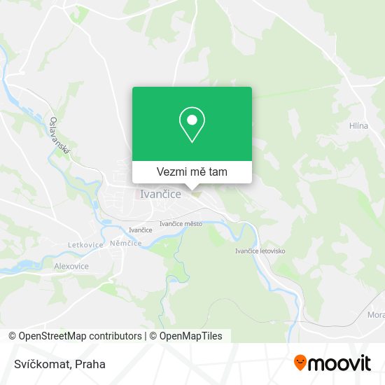 Svíčkomat mapa