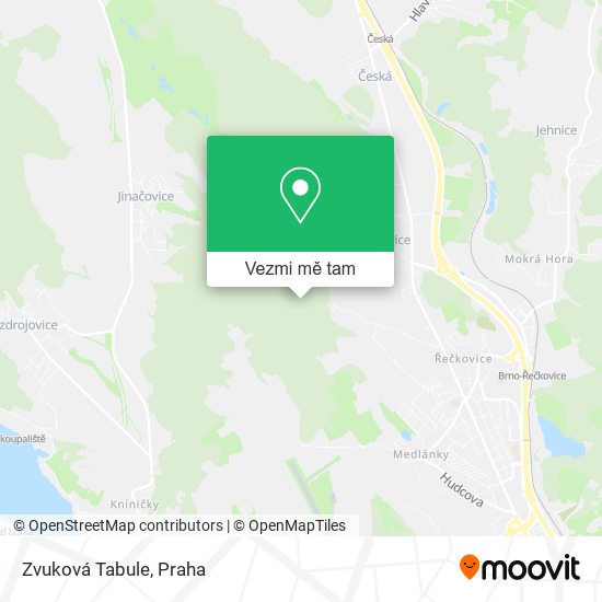 Zvuková Tabule mapa