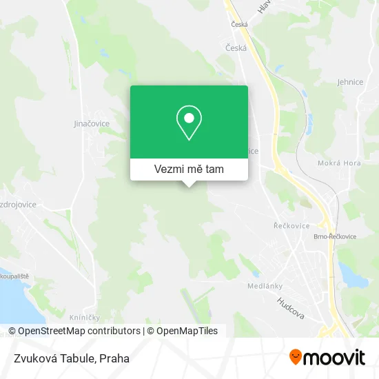 Zvuková Tabule mapa