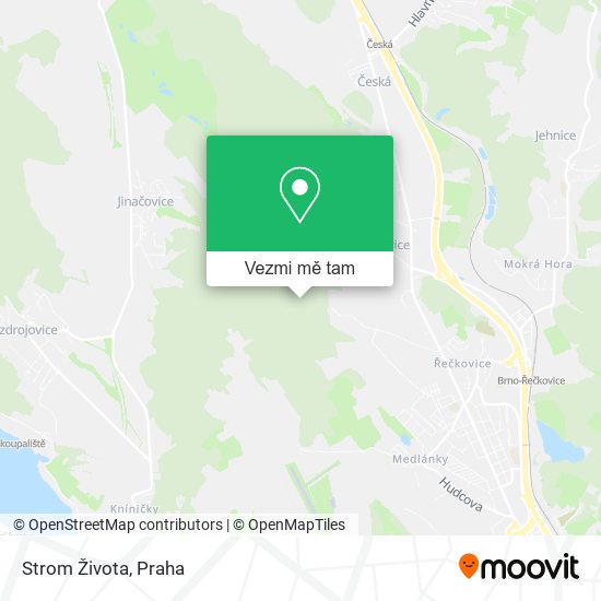 Strom Života mapa