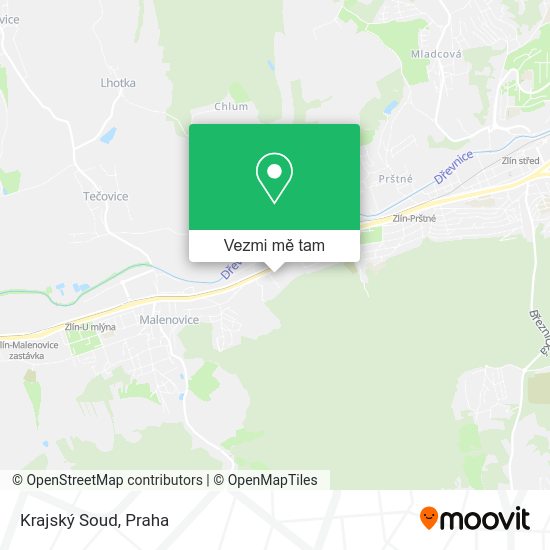 Krajský Soud mapa
