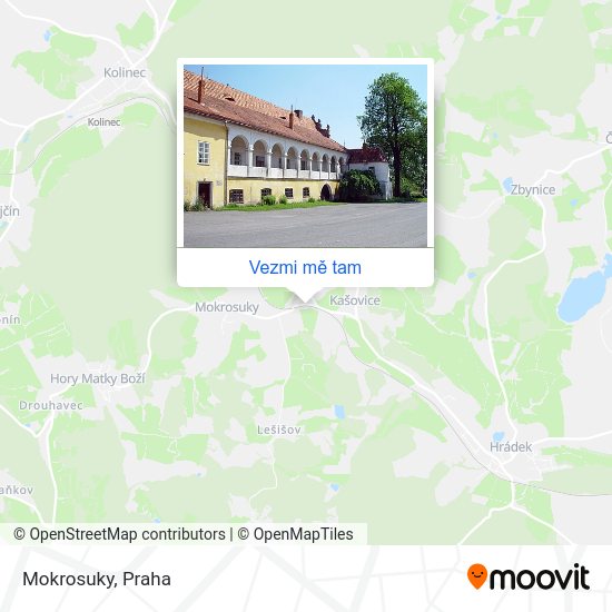 Mokrosuky mapa