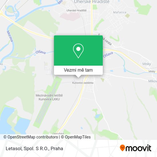 Letasol, Spol. S R.O. mapa