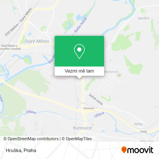 Hruška mapa