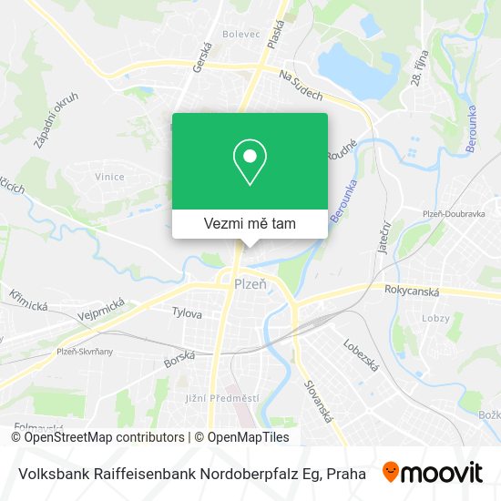 Volksbank Raiffeisenbank Nordoberpfalz Eg mapa